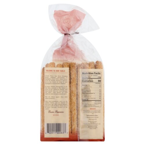 Sesame Grissini Breadsticks