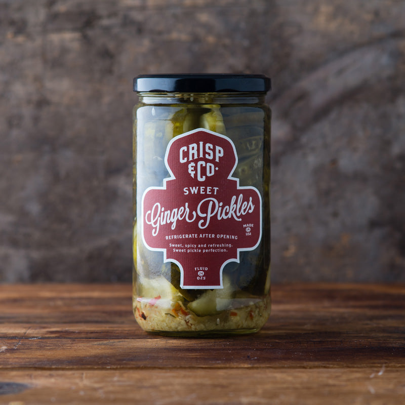 Sweet Ginger Pickles