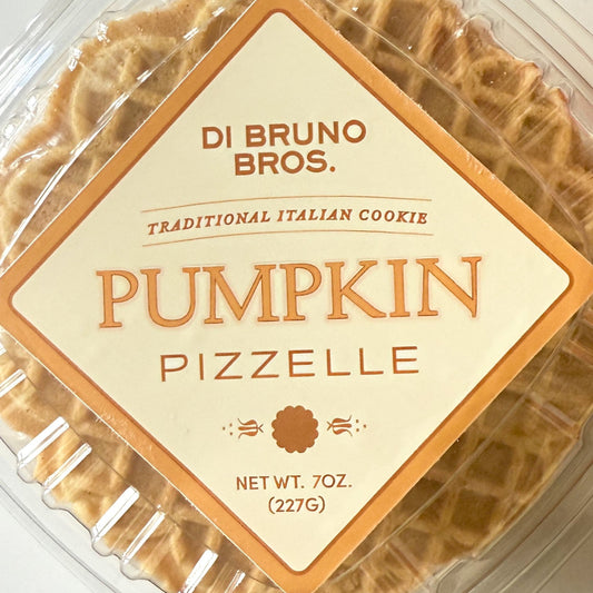 Pumpkin Pizzelles