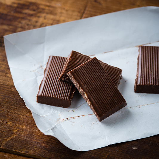 Di Bruno Bros. toffee and pretzel chocolate bar.