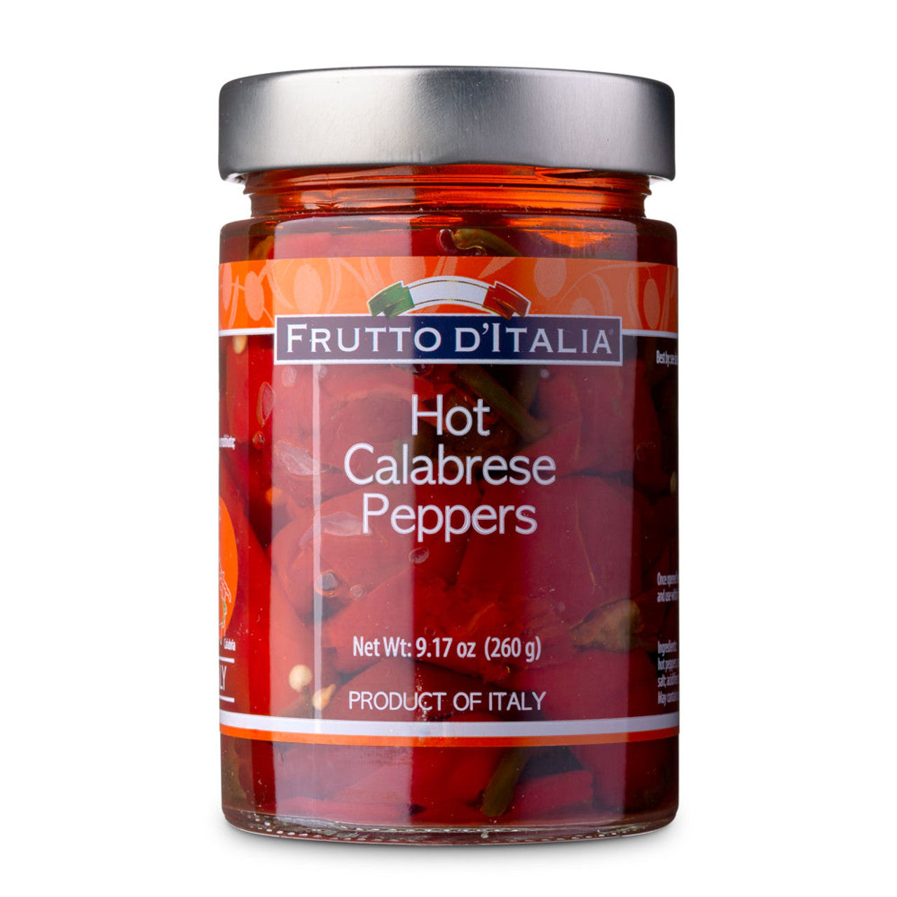 Long Hot Calabrian Red Peppers In Oil