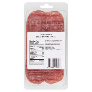 Sliced Mild Soppressata