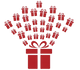 Red gift icon