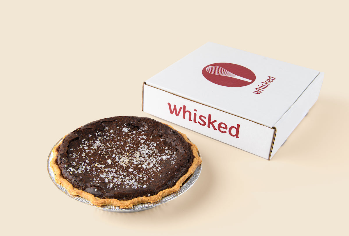 Sea Salt Chocolate Chess Pie