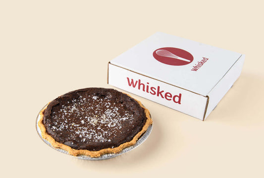 Sea Salt Chocolate Chess Pie