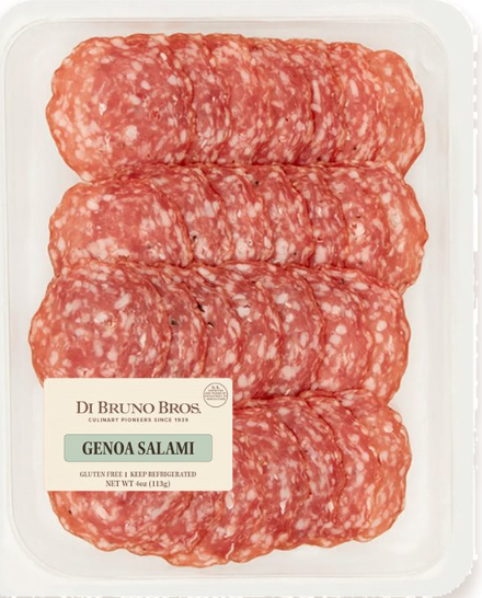 Sliced Genoa Salami