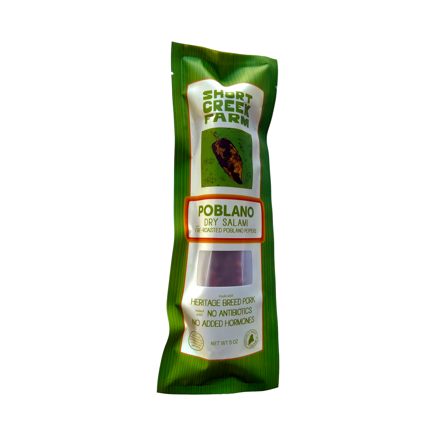 Short Creek Meats Poblano Salami
