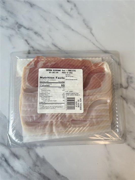 Maestri Sliced Jamon Serrano
