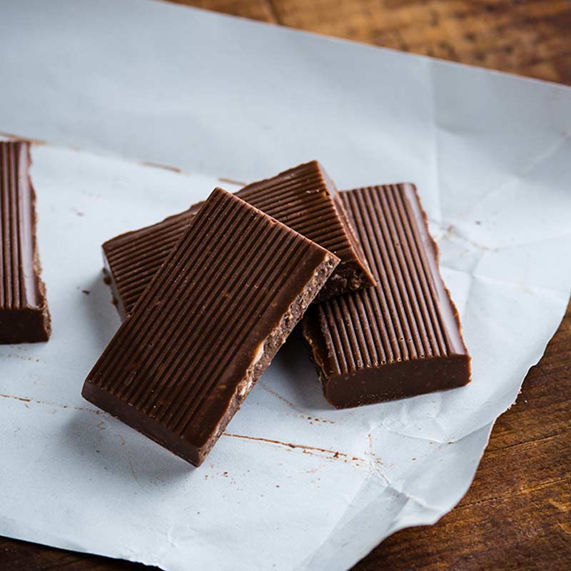 Dark Chocolate Toffee & Cashew Bar