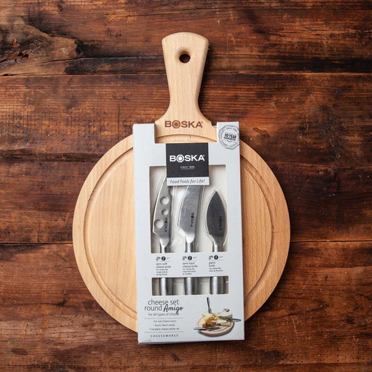 Cheese Board Set Round Amigo