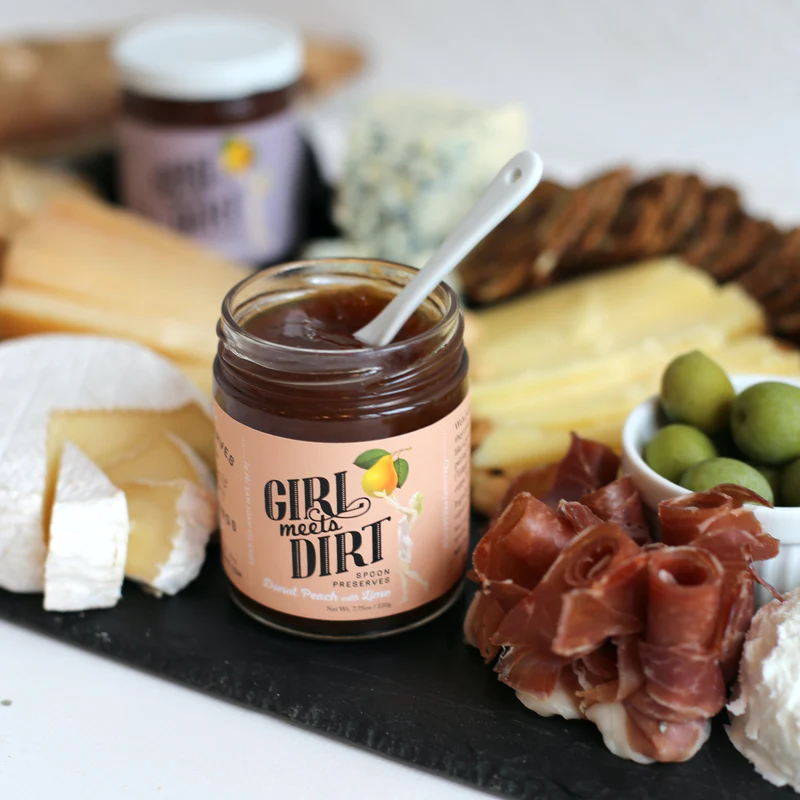 Girl Meets Dirt Donut Peach with Lime Spoon Preserves