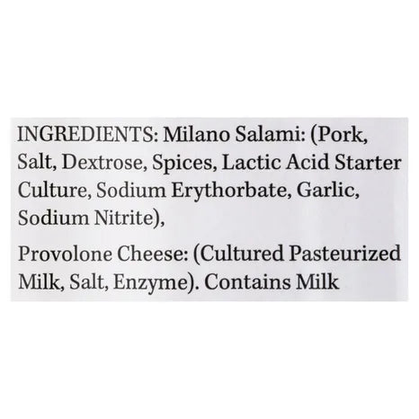 Sliced Milano Salami & Provolone Tray