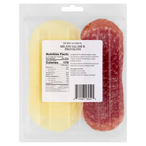 Sliced Milano Salami & Provolone Tray