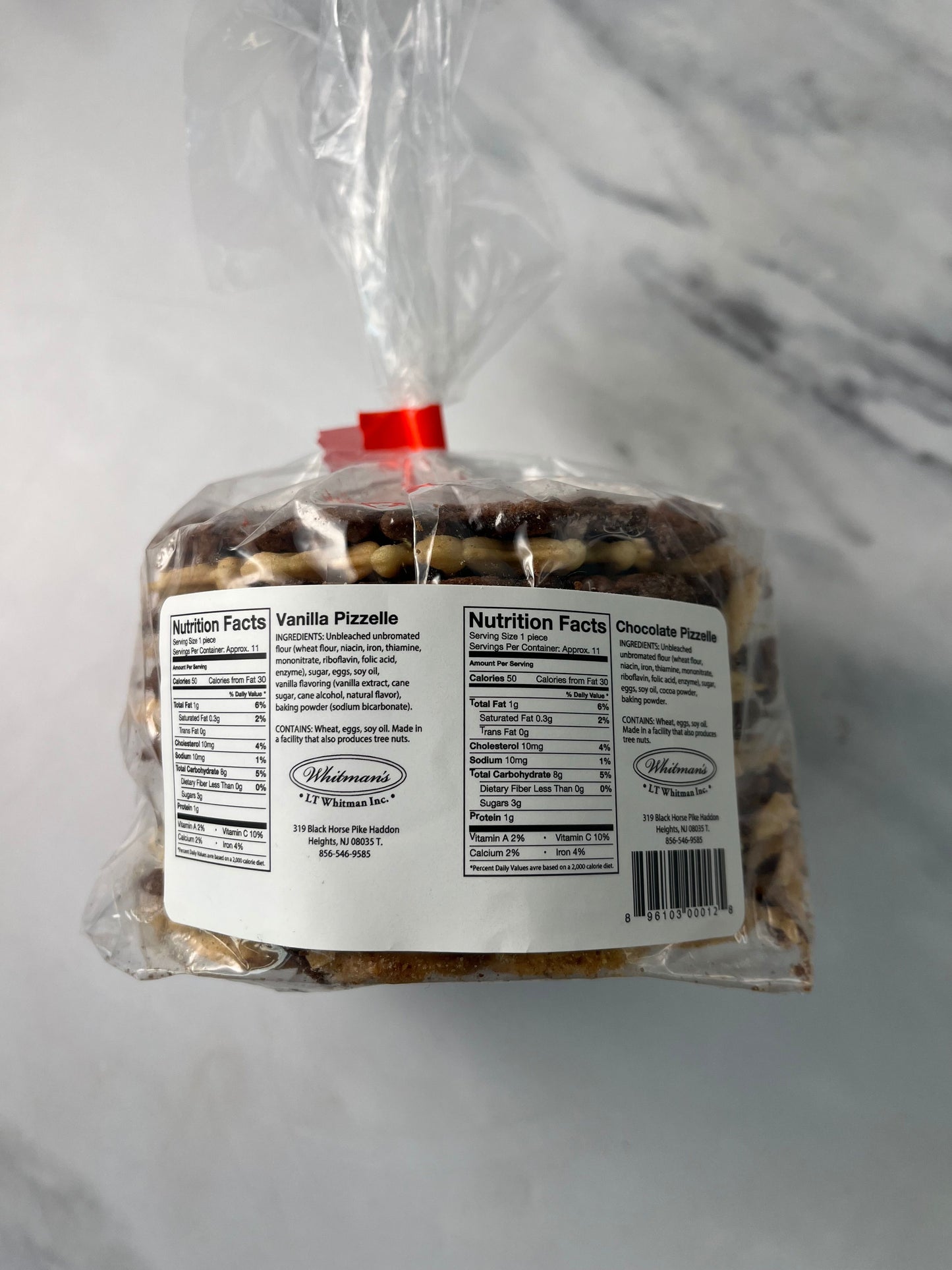 Vanilla & Chocolate Pizzelles