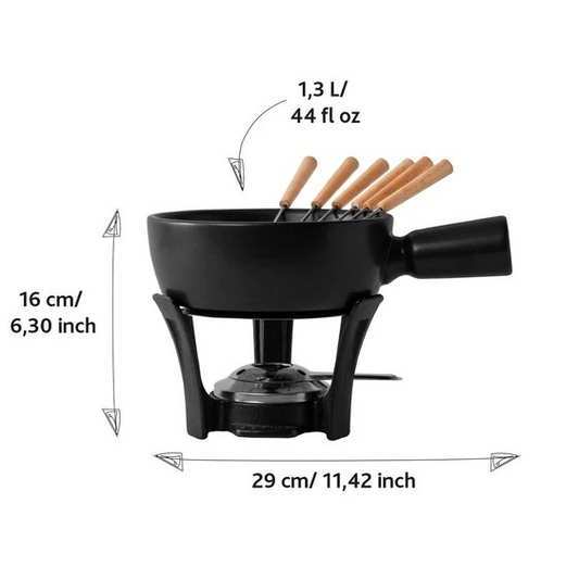Nero Fondue Set- 44 fl oz
