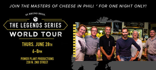 The Legends Return! Meet, Eat & Drink with the World's Greatest Cheesemakers — Thursday, June 28th