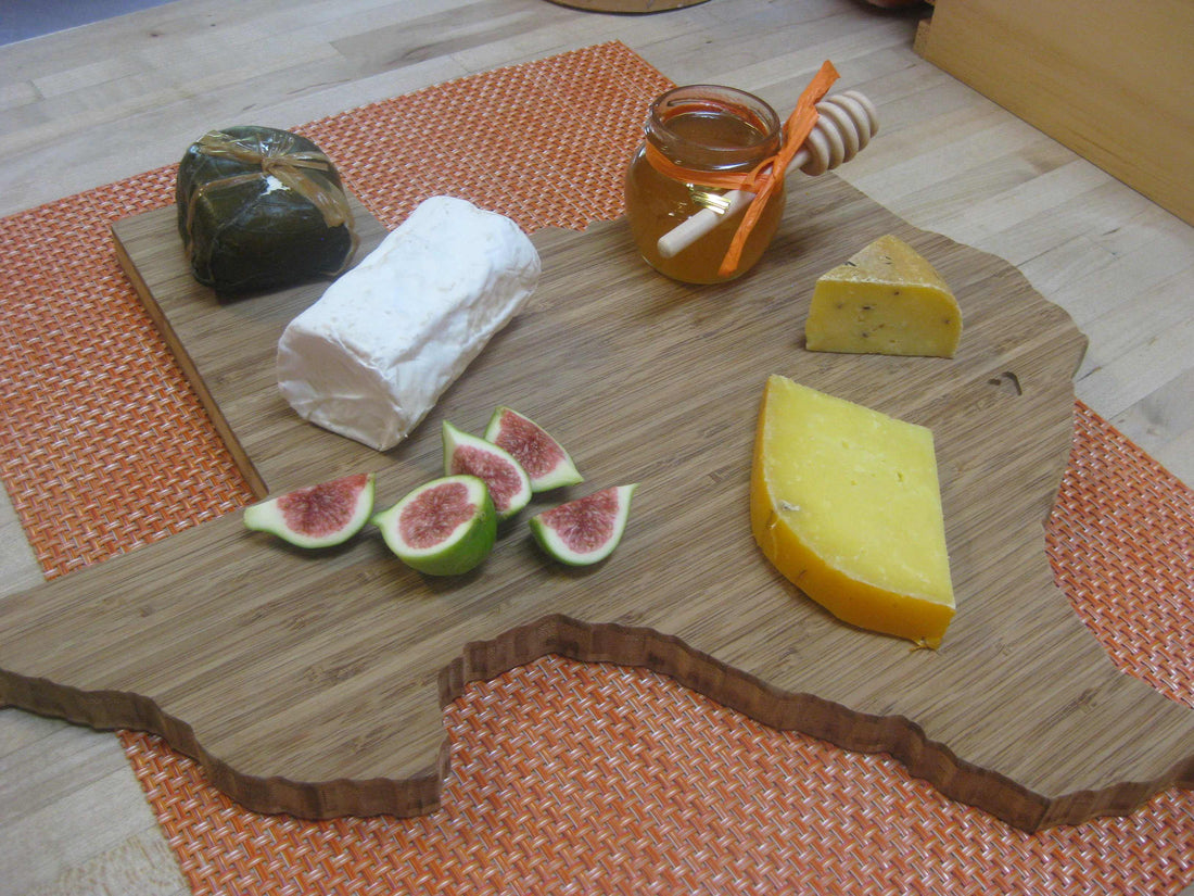 U.S. Cheese Board Winners (NY, TX, and NH)