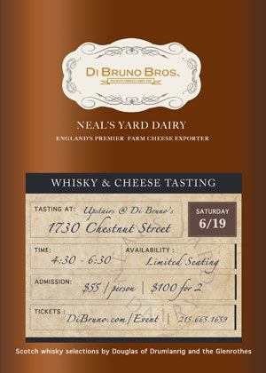 Whiskey & Cheese Tasting