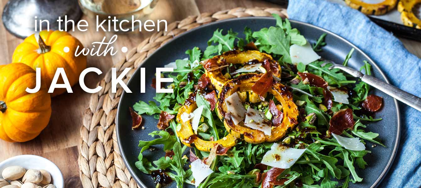 In the Kitchen with Jackie — Autumn Delicata Squash Salad