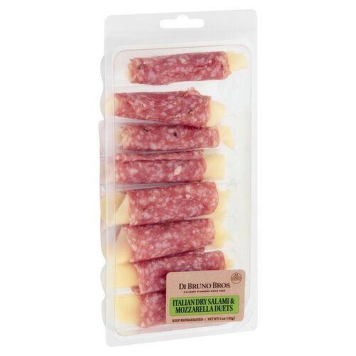 Italian Dry Salami & Mozzarella Duet