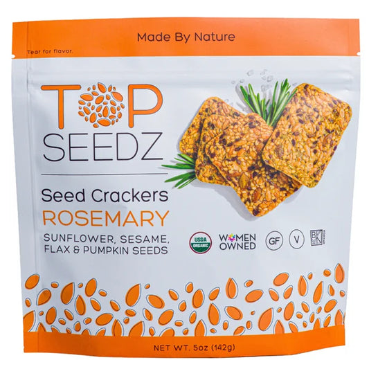 Rosemary Seed Crackers, 5 oz