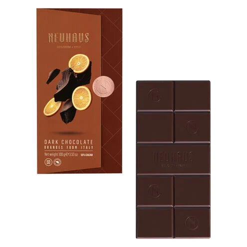 Neuhaus Dark Chocolate Orange Tablet