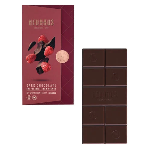 Neuhaus Dark Chocolate Raspberry Tablet