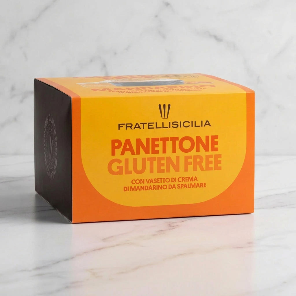 Gluten-Free Panettone — Sicilian Tangerine & Tangerine Cream