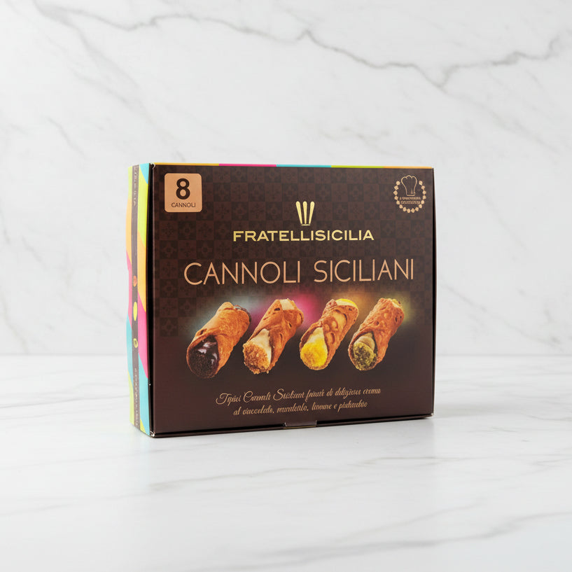 Assorted Sicilian Cannoli 240g