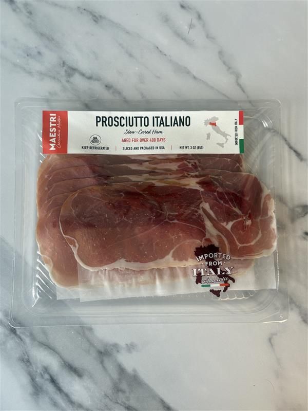 Sliced Prosciutto Italiano