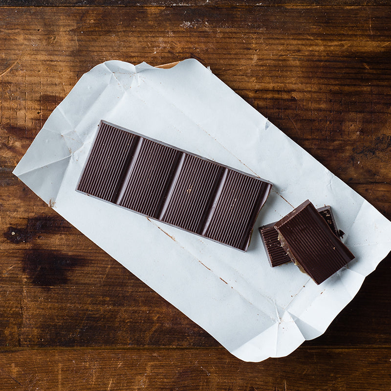 Savory Di Bruno Bros. Salted Caramel chocolate.