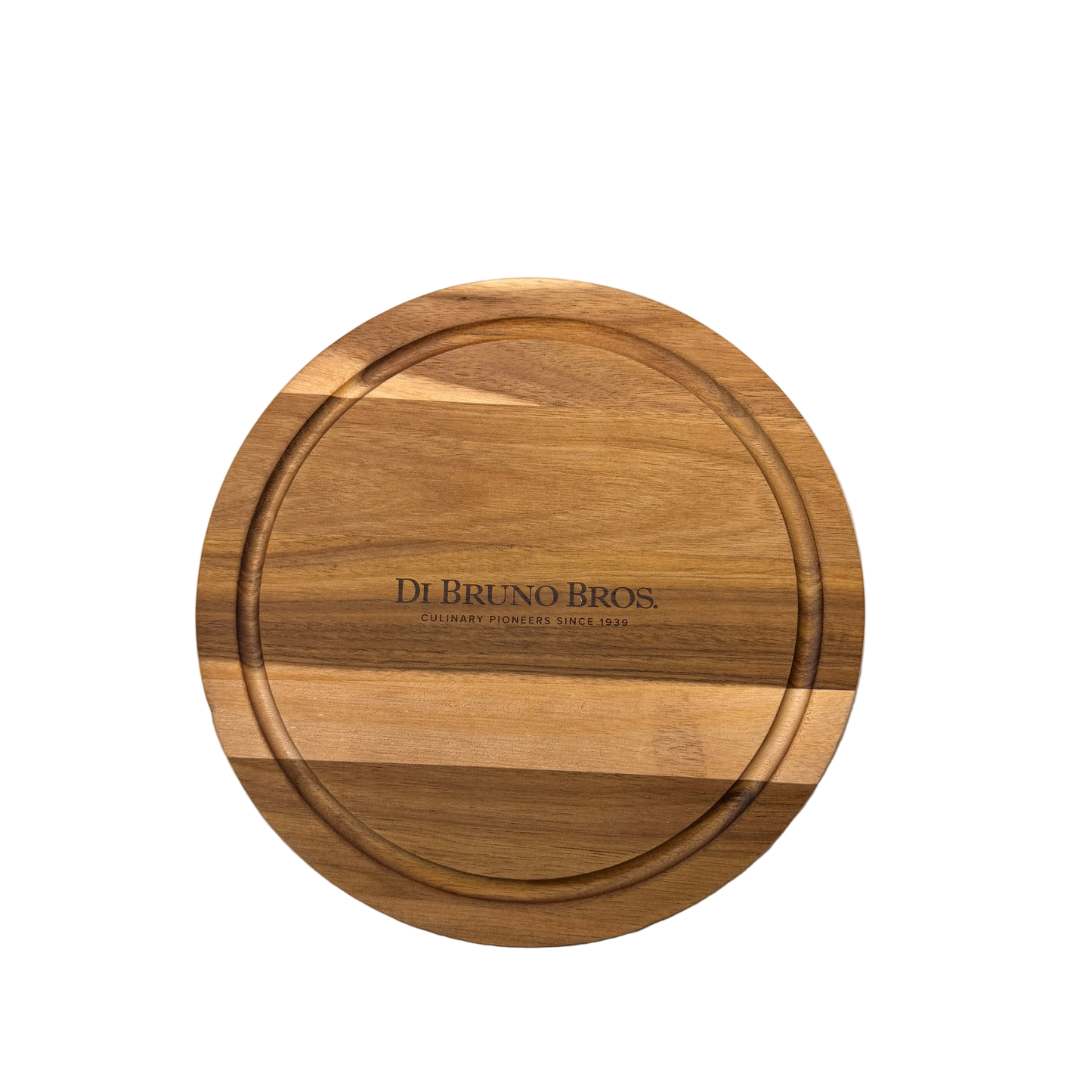 Di Bruno Bros. Round Cheese Board & Knife Set from the top- closed
