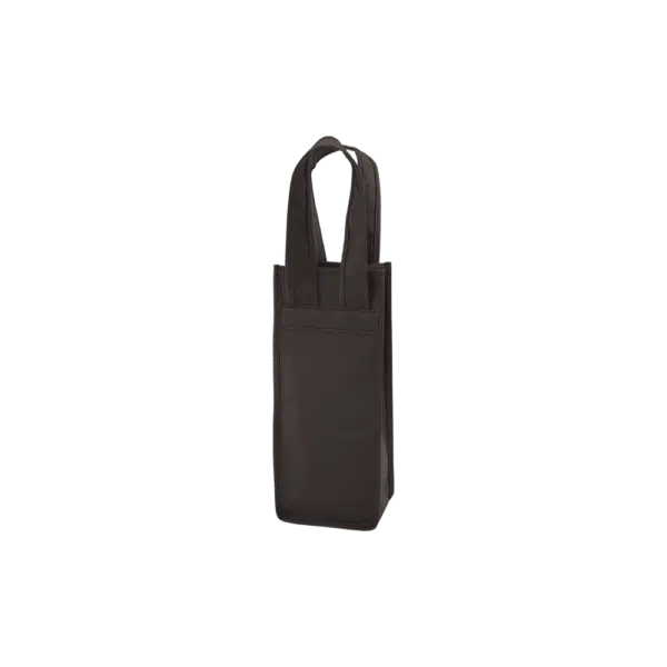 Matte Black Wine Bag