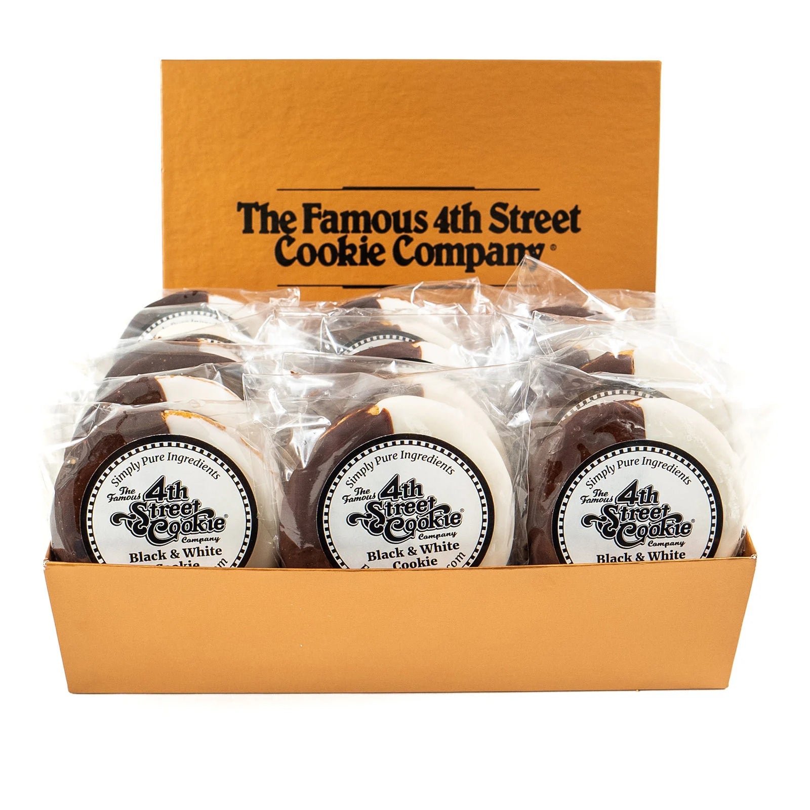 Famous 4th Street Black and White Cookies