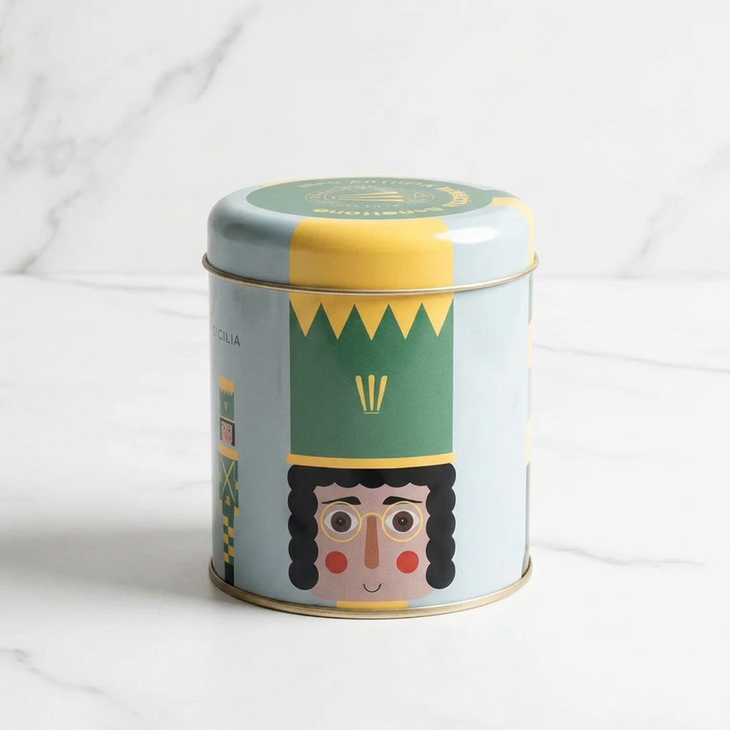 Mini Panettone — Pistachio Cream in Collectible Tin