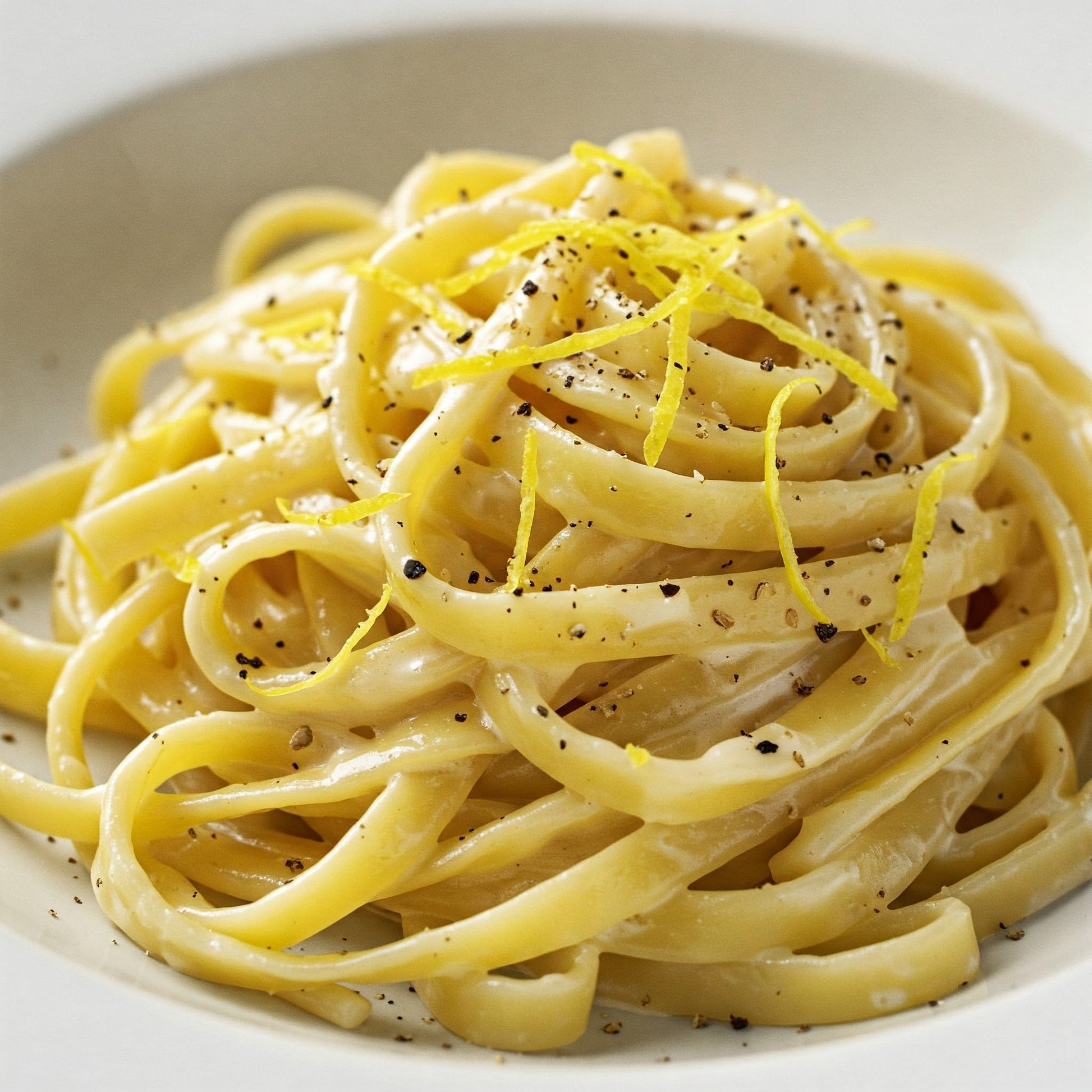 Egg Fettuccine Lemon