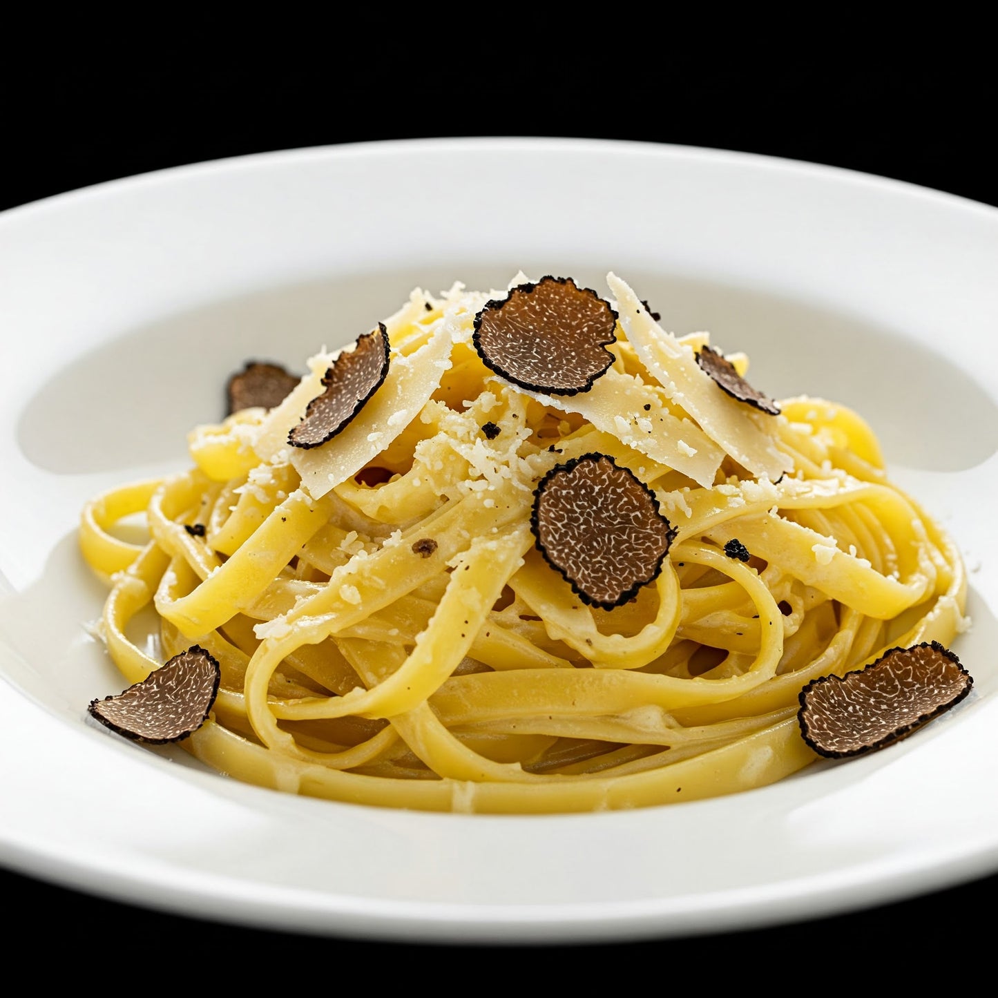 Egg Fettuccine Truffle