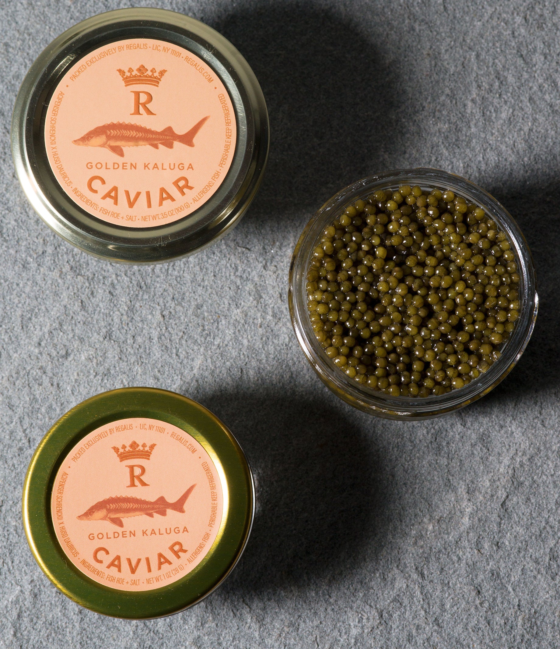 Golden Kaluga Caviar