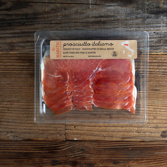 Sliced Prosciutto Italiano