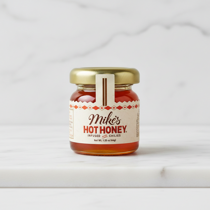 Mike's Hot Honey Glass Jar