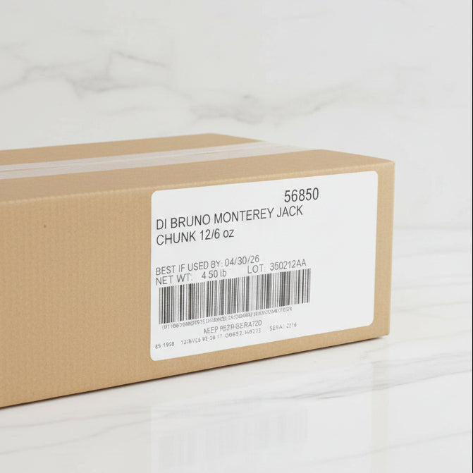 Cardboard box with a label on a white background