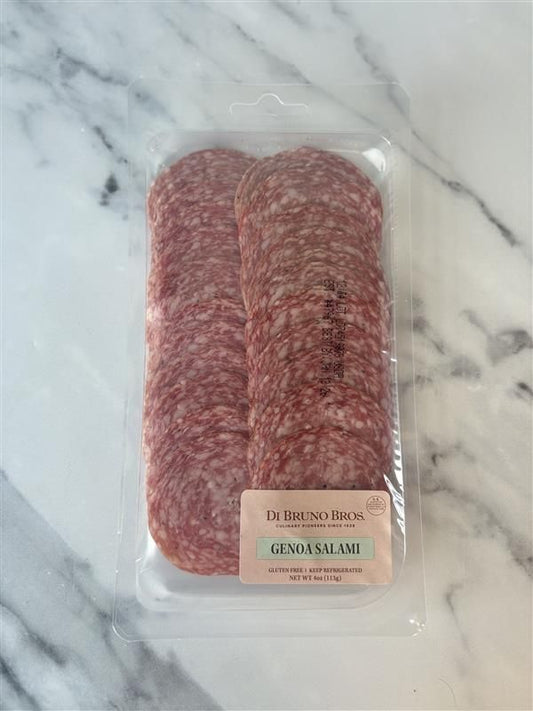 Sliced Genoa Salami