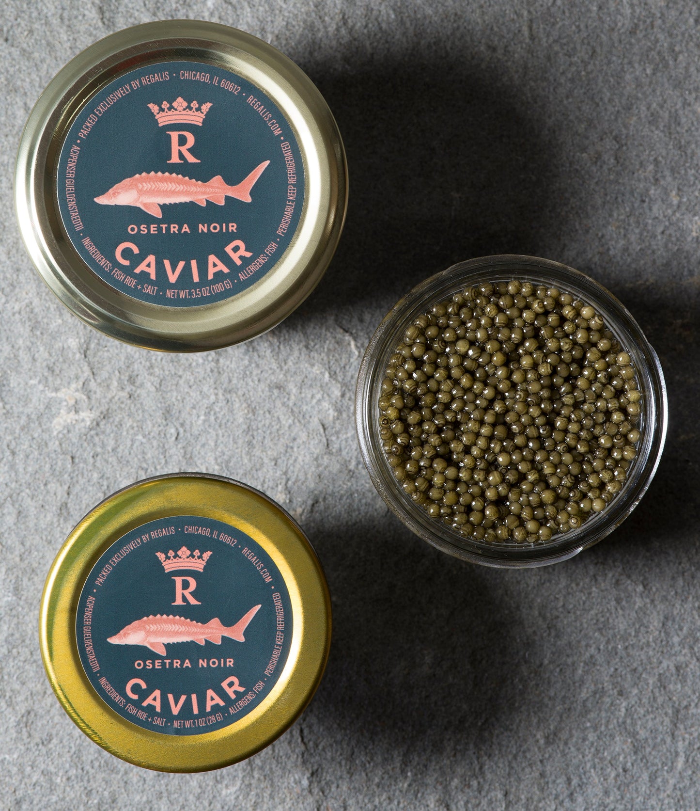 Osetra Noir Caviar