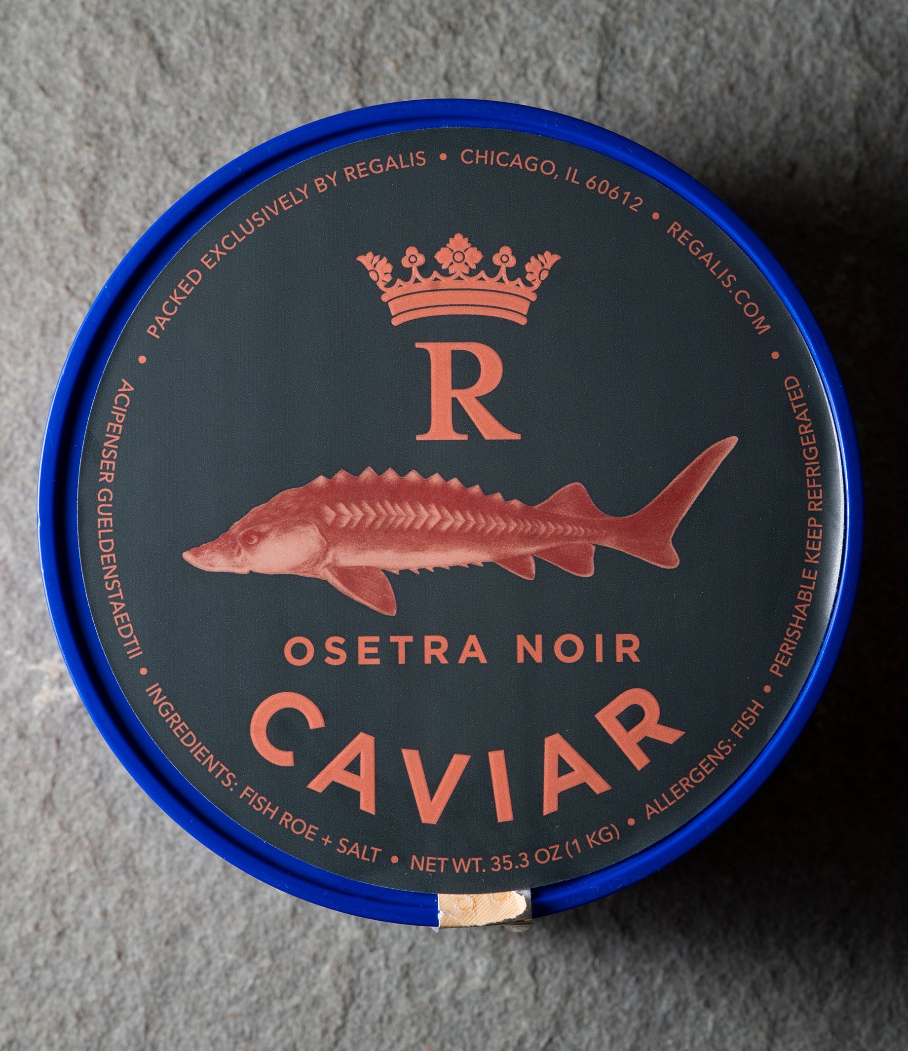 Osetra Noir Caviar