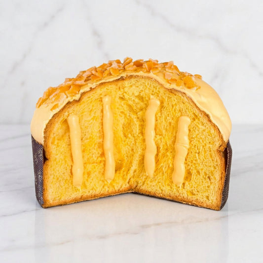 Gluten-Free Panettone — Sicilian Tangerine & Tangerine Cream