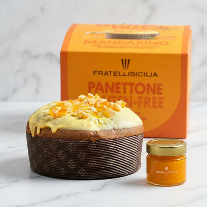Gluten-Free Panettone — Sicilian Tangerine & Tangerine Cream