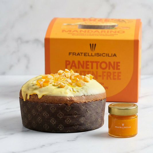 Gluten-Free Panettone — Sicilian Tangerine & Tangerine Cream