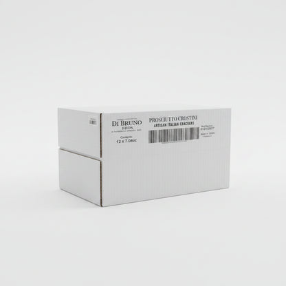 Stack of Di Bruno Bros. boxes in a warehouse setting