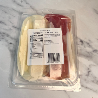Sliced Prosciutto & Provolone Tray