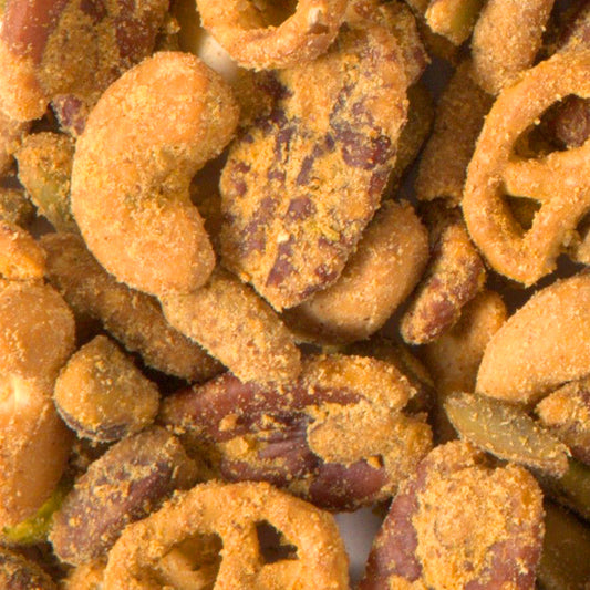 Spicy Cheddar Snack Mix